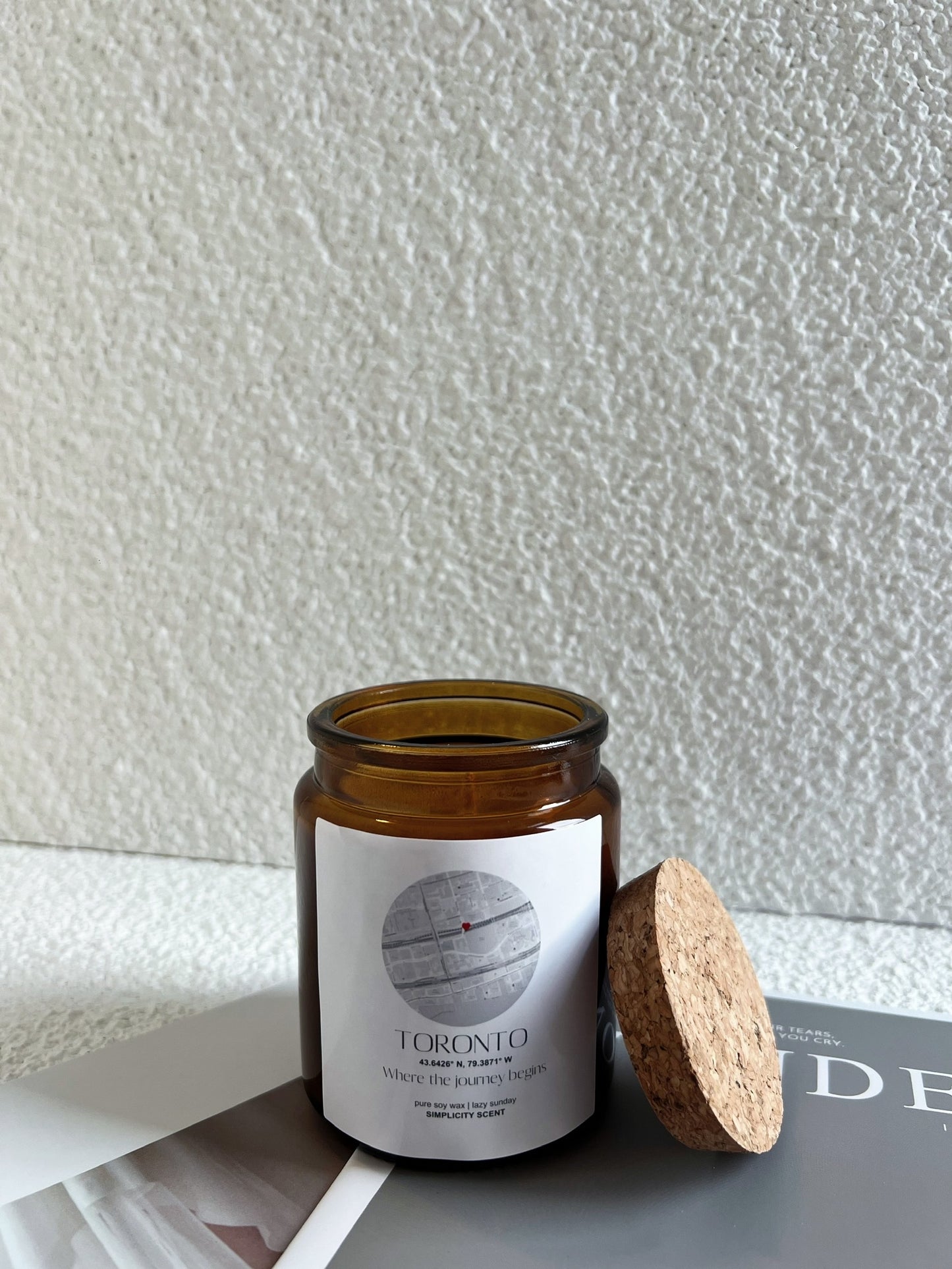 Engagement Gift-Anniversary Gift-Candle Gift-Where We Met
