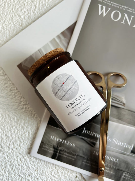 Engagement Gift-Anniversary Gift-Candle Gift-Where We Met