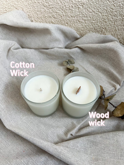 Personalized Memorial Favor-Candle Favor-Minimalist Scented Candle