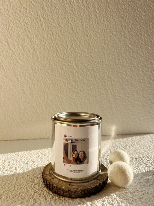 Personalized Birthday Candle-Candle Gift-Birthday Gift For Friend